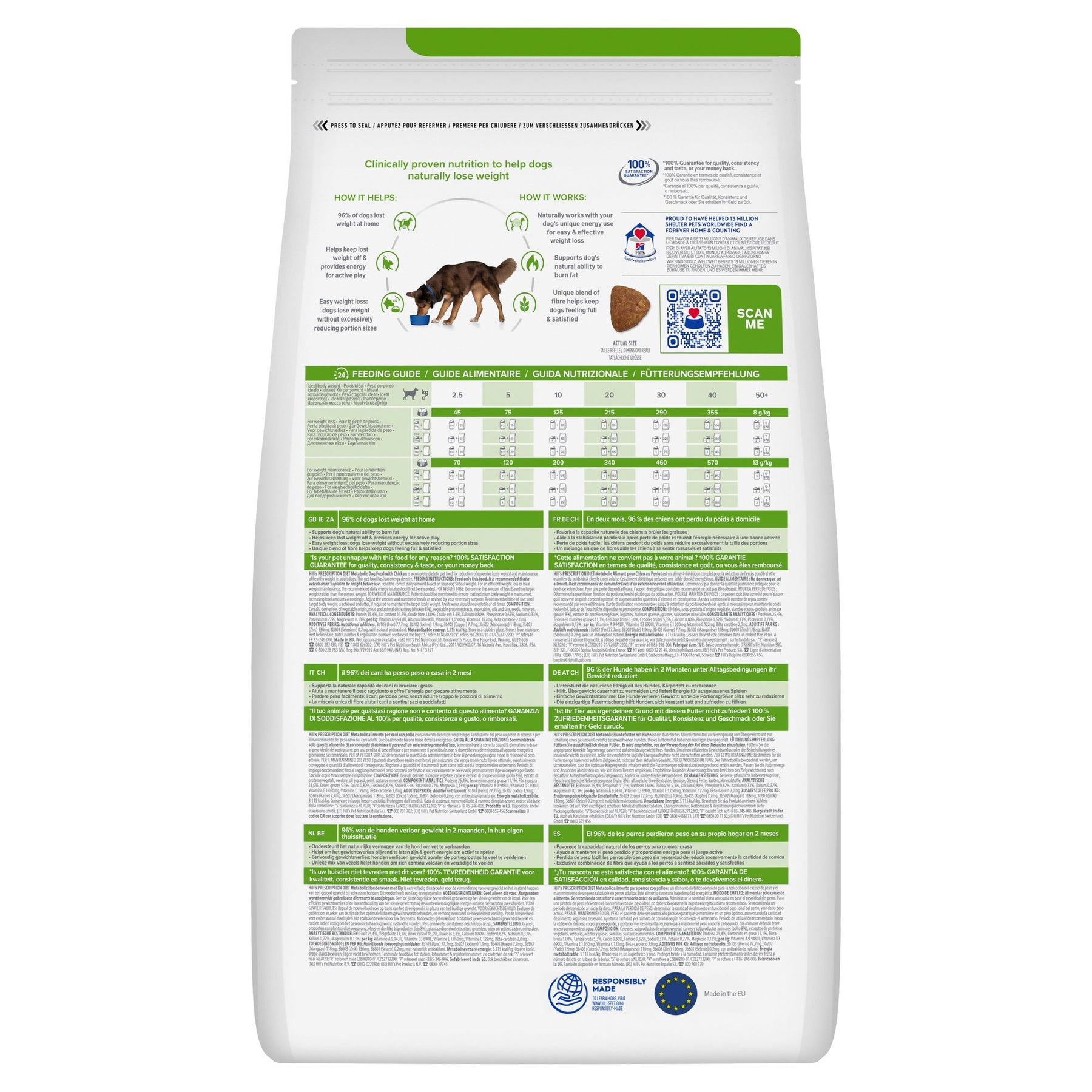Metabolic Hundefutter Packshot