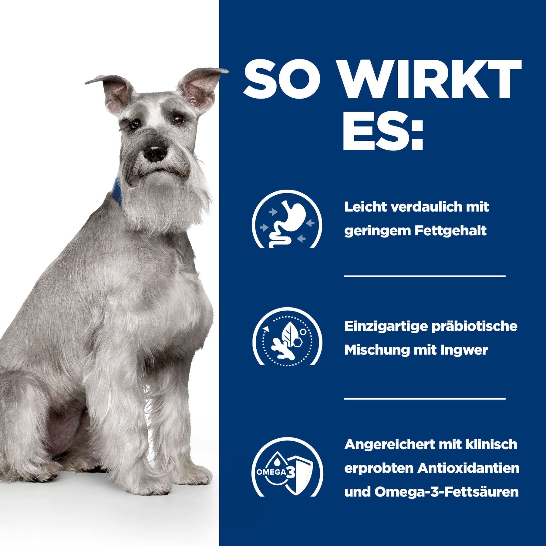 i/d Low Fat Hunde Trockenfutter Huhn How It Works