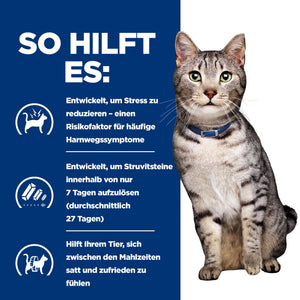 c/d Multicare Stress + Metabolic Katzenfutter mit Huhn How It Helps