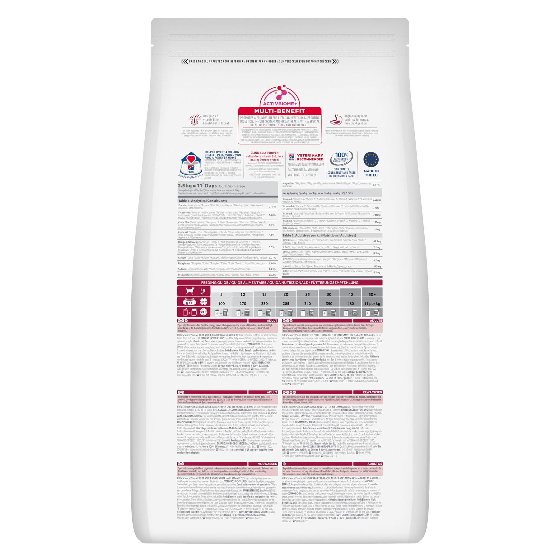 Medium Adult Hundefutter Packshot