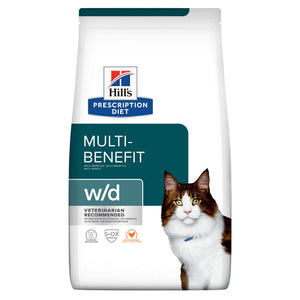 w/d Multi-Benefit Katzenfutter Huhn Packshot