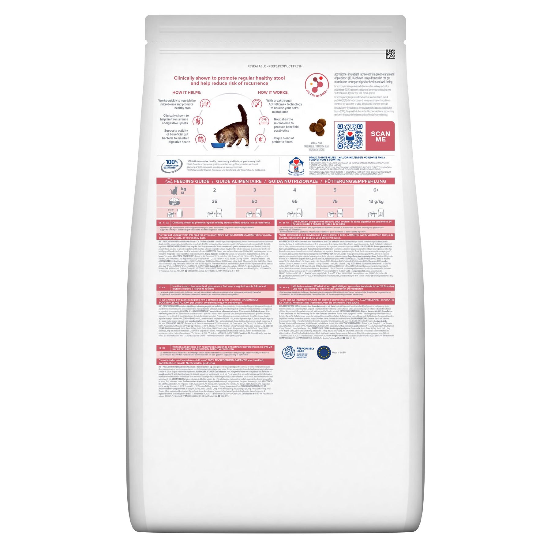 Gastrointestinal Biome Katzenfutter Packshot