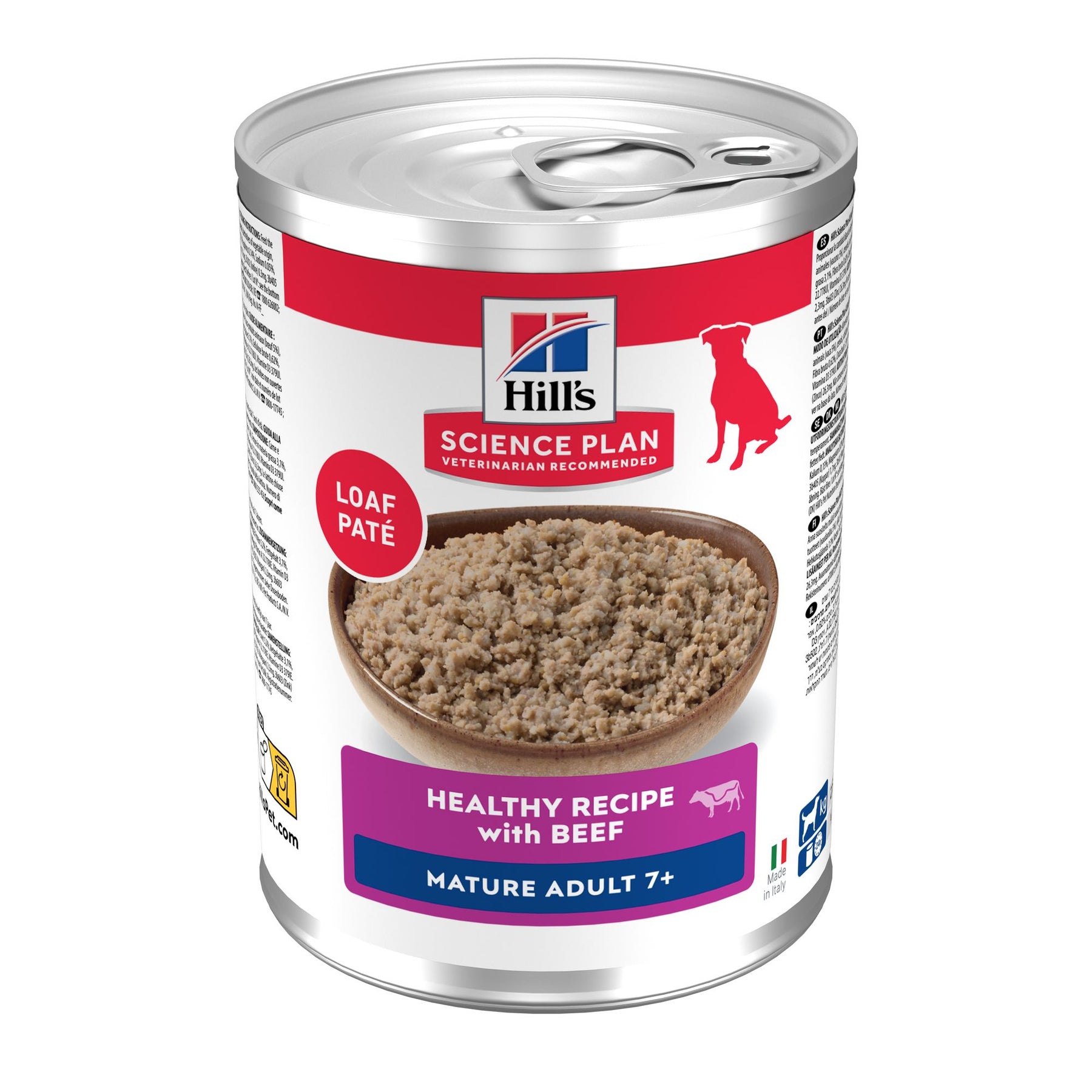 Mature Adult 7+ Nassfutter für Hunde Rind Packshot