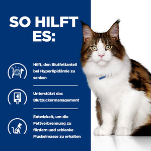 Hill's Prescription Diet w/d MULTI-BENEFIT Katzenfutter mit Huhn