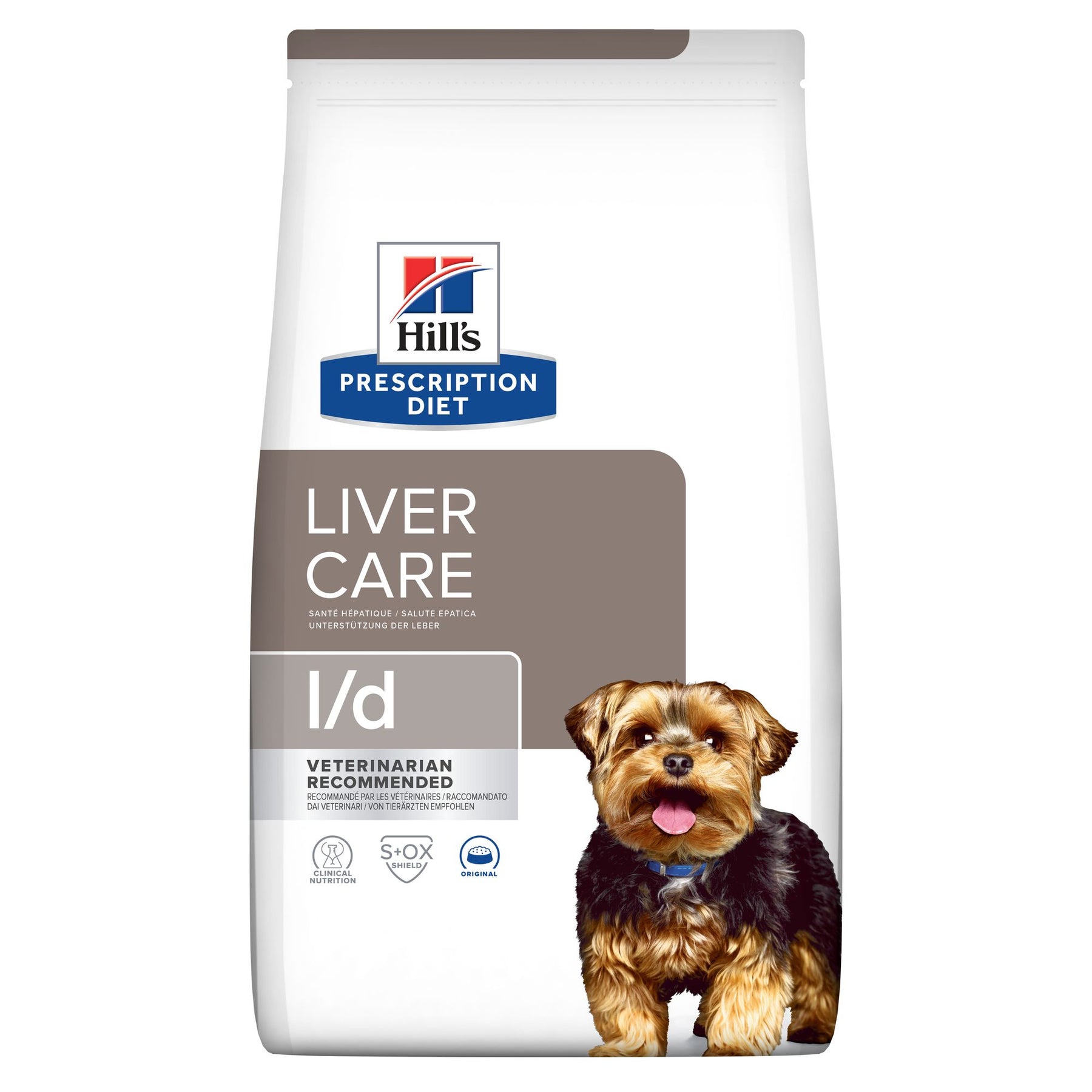 l/d Trockenfutter für Hunde Original Packshot