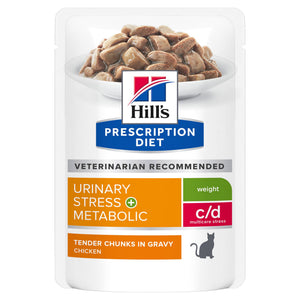 c/d Multicare Stress + Metabolic Nassfutter für Katzen Packshot
