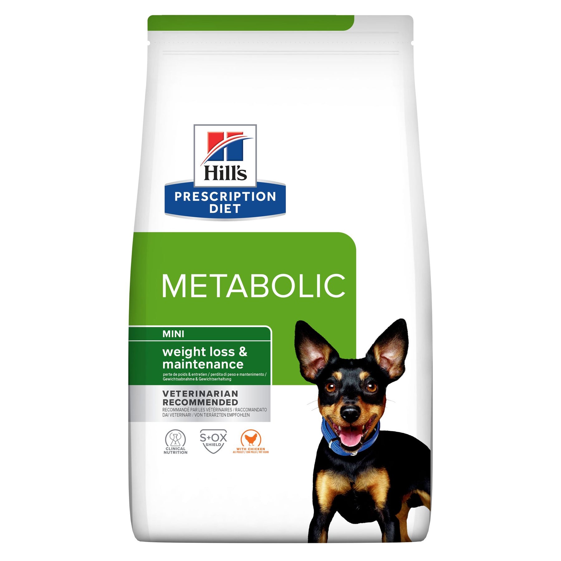 Metabolic Mini Hundefutter Huhn Packshot