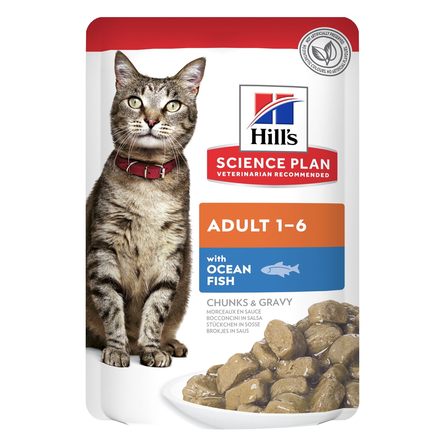 Adult Nassfutter für Katzen Meeresfisch Packshot
