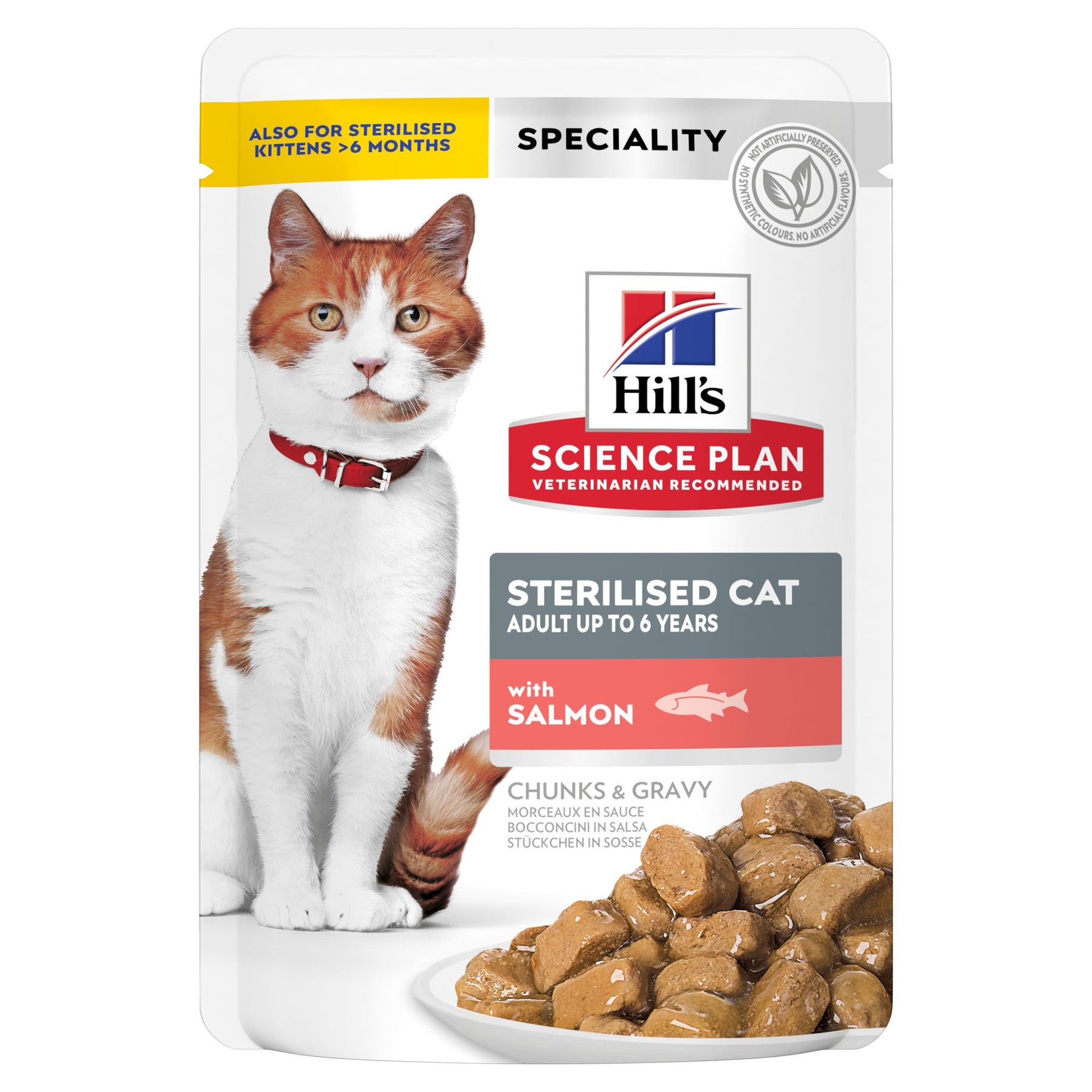 Sterilised Cat Adult Nassfutter mit Lachs Packshot