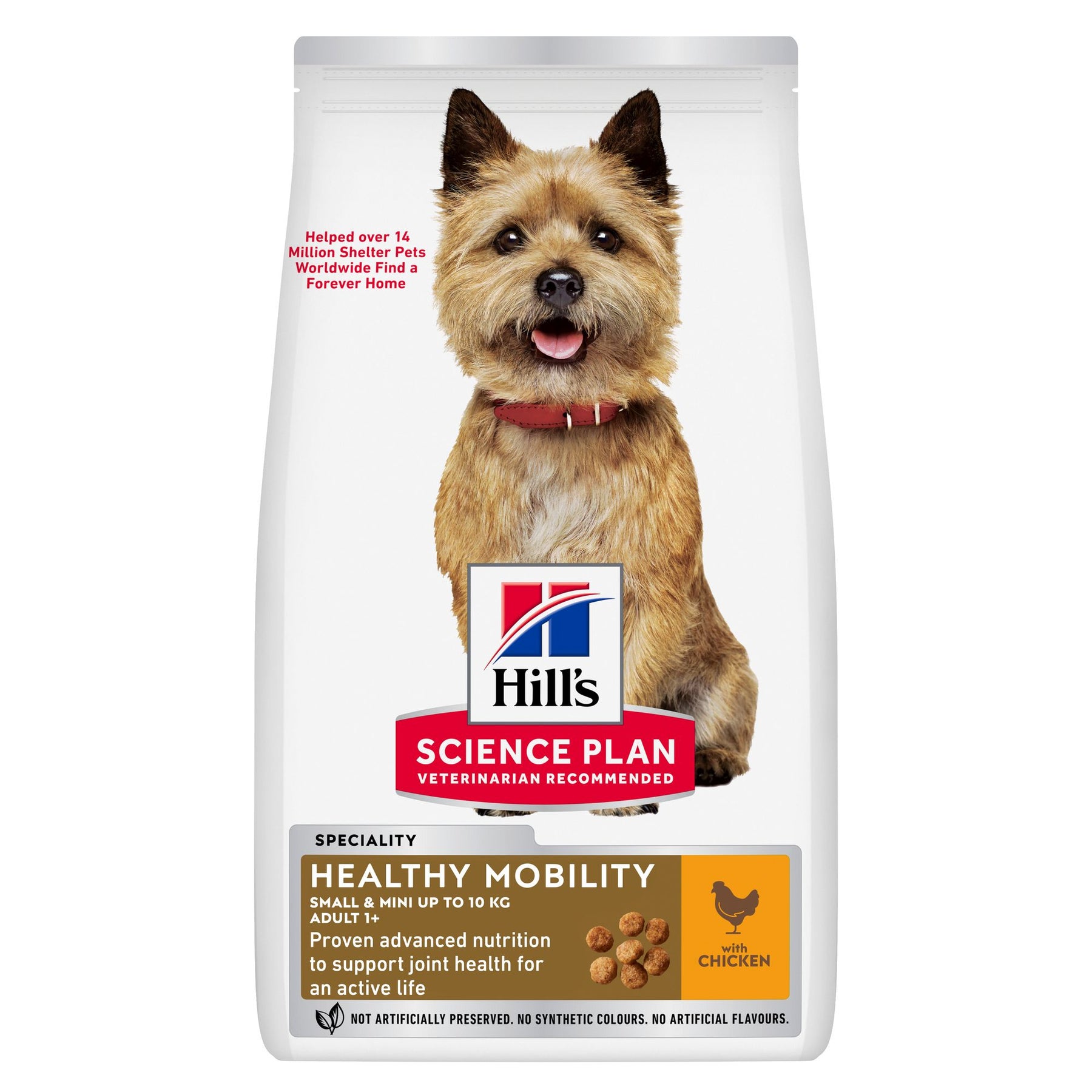 Healthy Mobility Small & Mini Adult Hundefutter Packshot
