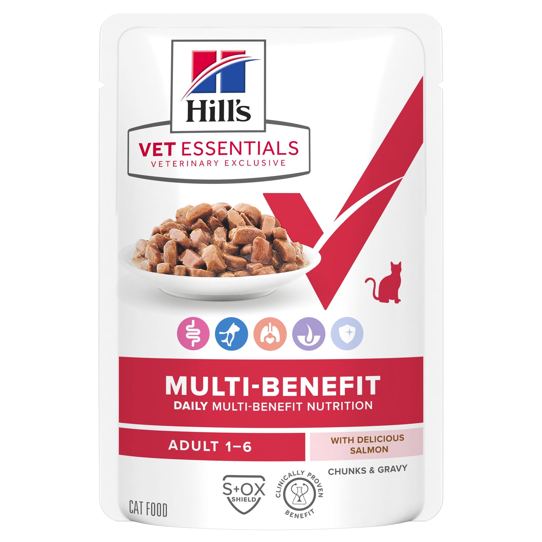 MULTI-BENEFIT Adult Katzenfutter mit Lachs Packshot