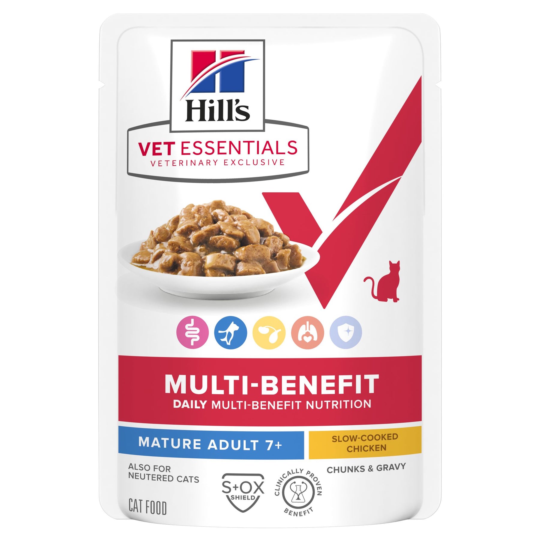 MULTI-BENEFIT Mature Adult Katzenfutter mit Huhn Packshot