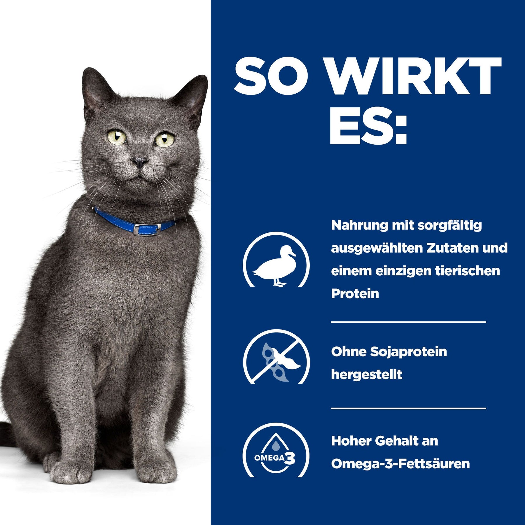 d/d Katzenfutter mit Ente & Erbsen How It Works