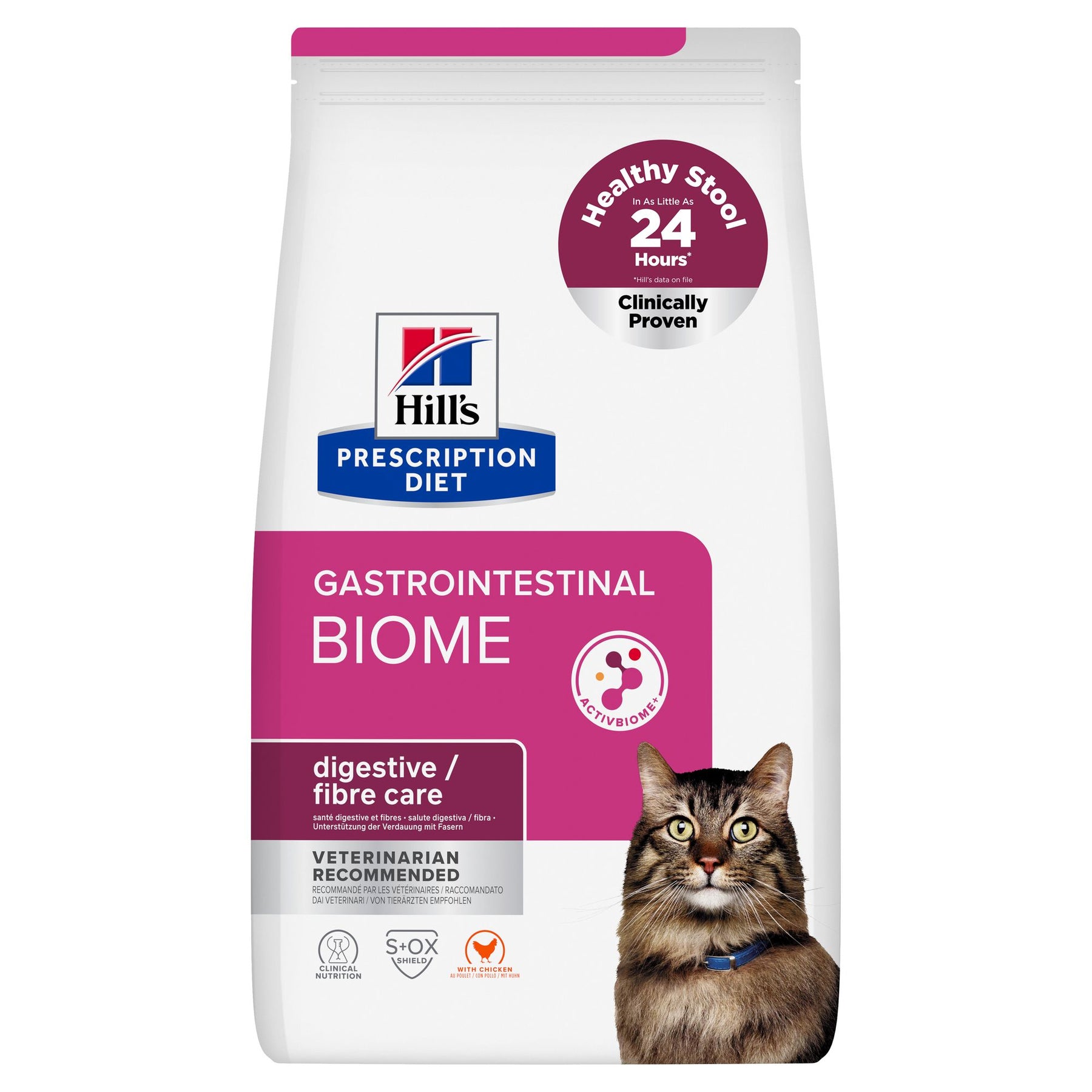 Gastrointestinal Biome Katzenfutter mit Huhn Packshot