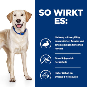 d/d Hunde Trockenfutter Ente & Reis How It Works
