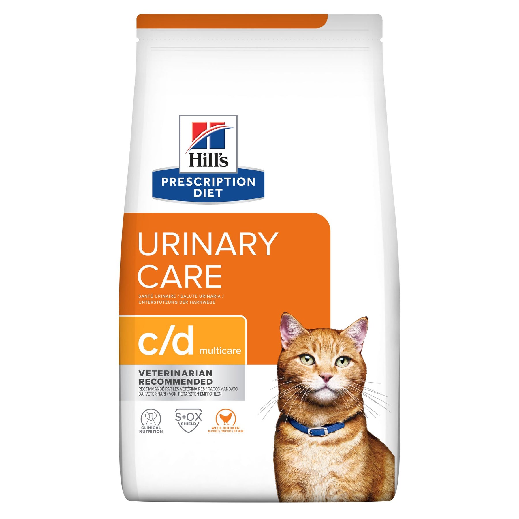 c/d Multicare Katzenfutter mit Huhn Packshot