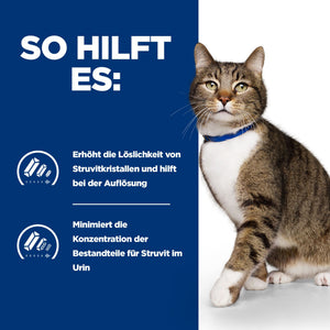 s/d Nassfutter für Katzen mit Huhn How It Helps