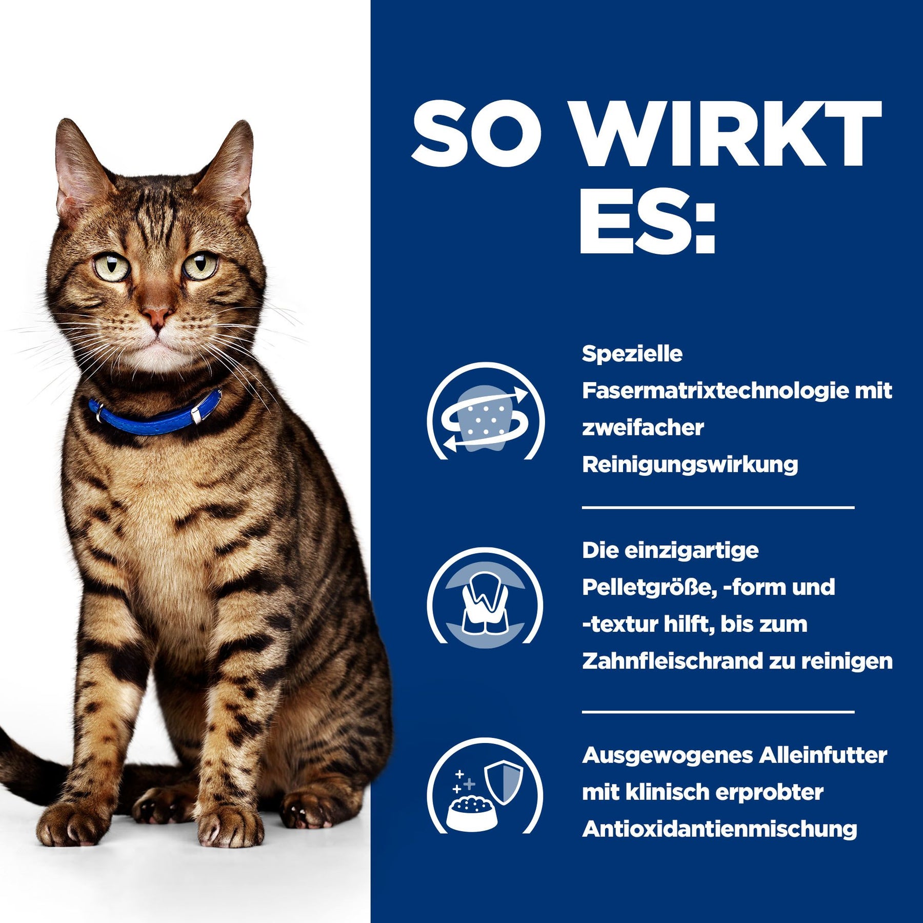 t/d Katzen Trockenfutter mit Huhn How It Works