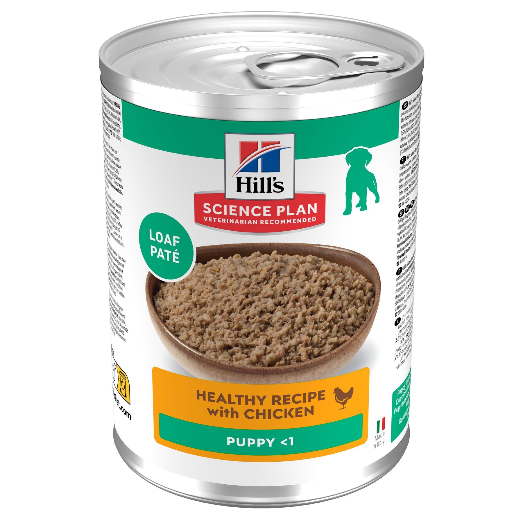 Welpen Nassfutter mit Huhn Packshot