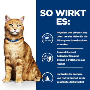 c/d Multicare Katzenfutter mit Huhn How It Works