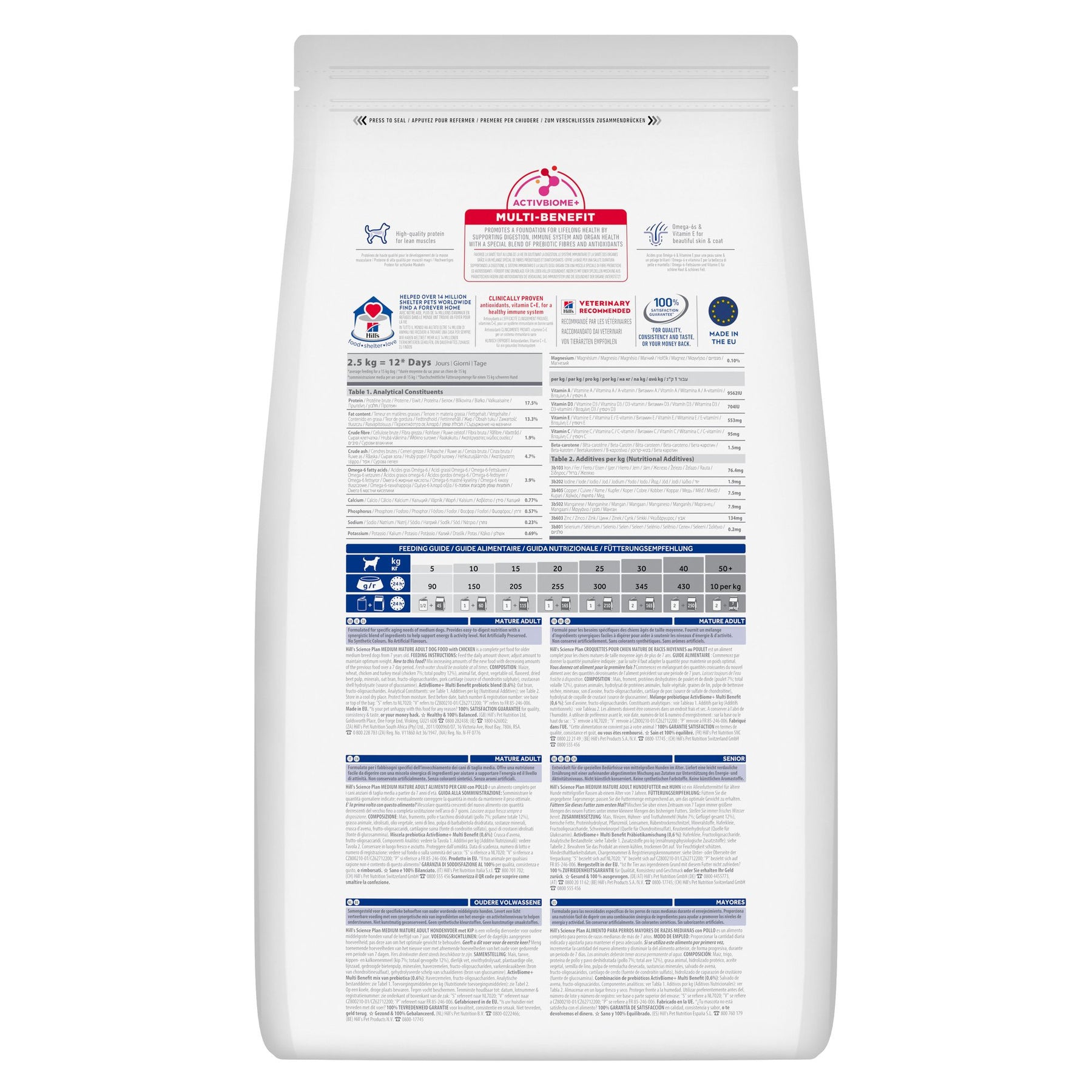 Medium Mature Adult Hundefutter Packshot