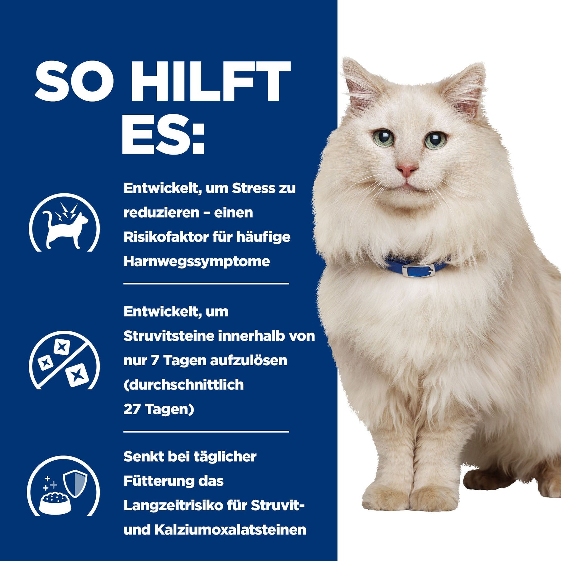 Hill's Prescription Diet c/d Multicare Stress Ragout für Katzen mit Thunfisch- und Gemüsegeschmack