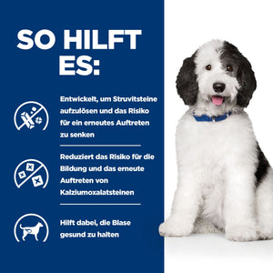 c/d Multicare Hunde Nassfutter Huhn How It Helps